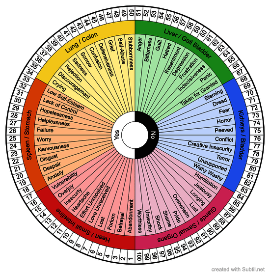 Emotion code