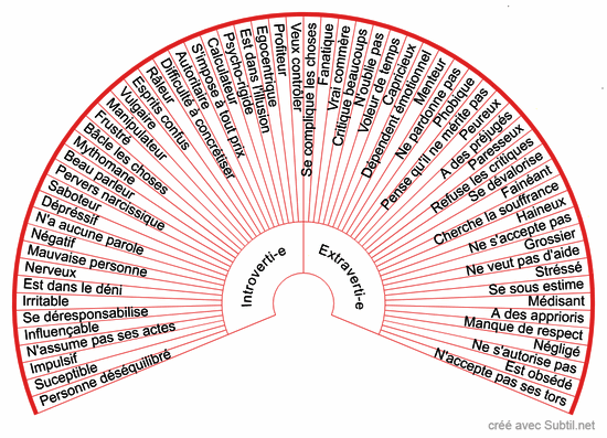 Défauts d'une personne 2