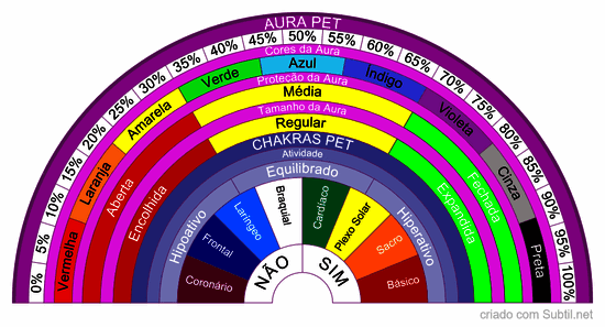 Biômetro da aura e chakras pet