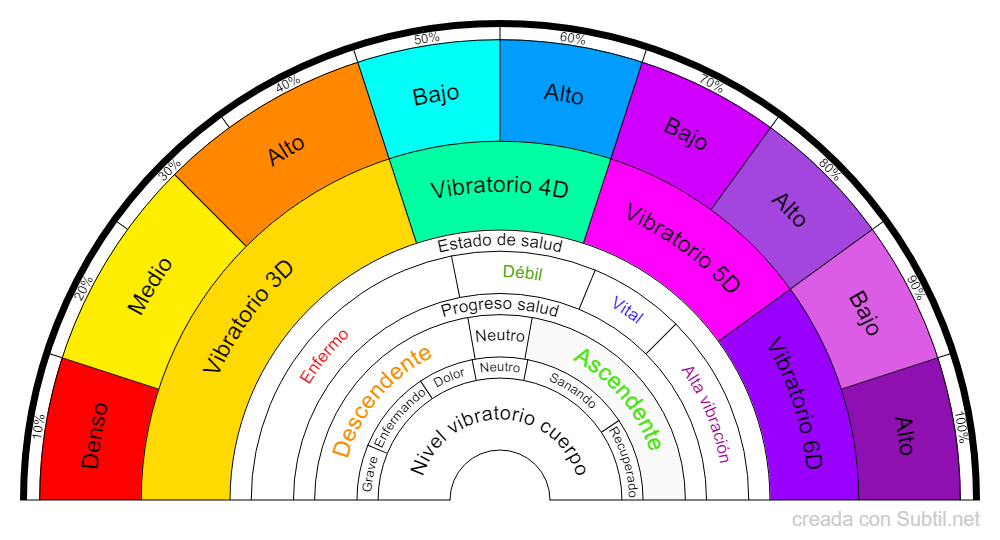 Nivel vibratorio vital