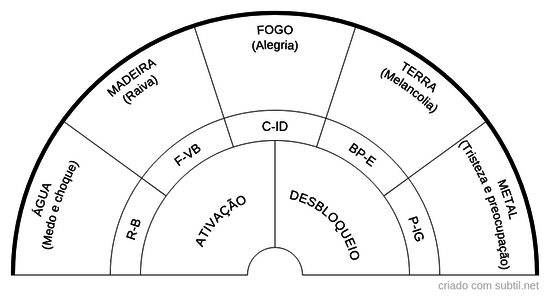 Avaliação energética pelos  Cinco elementos  da MTC