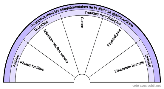 Diathèses homéopathiques - 10 (Dysimmunitaire)