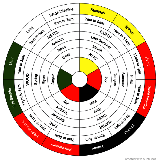 Meridian - Biorhythm Chart