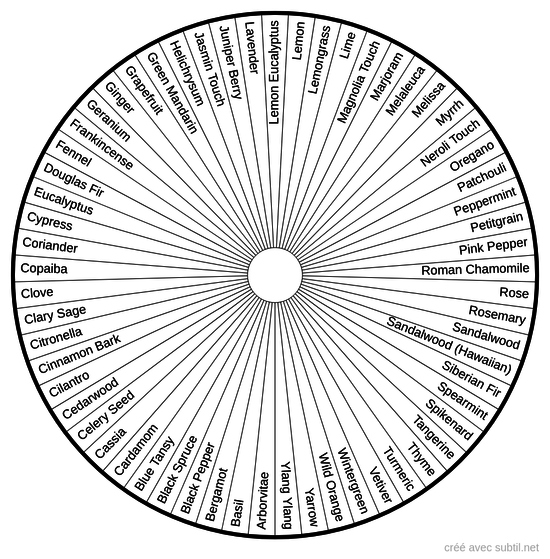 Huiles essentielles Döterra - Simples