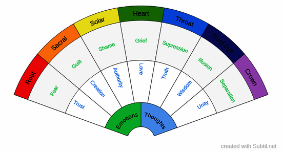 Chakra system duality