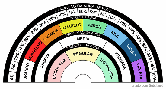 Avaliação de aura de pets