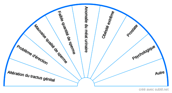 Causes de l'infertilité masculine