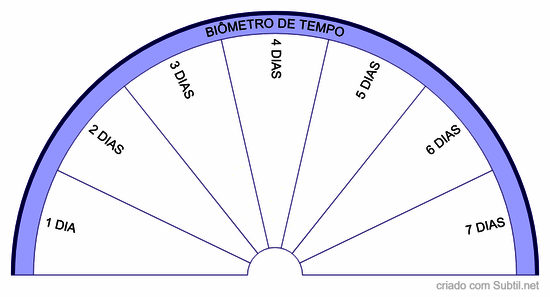 Tempo em dias