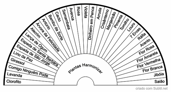 Plantas harmonizar