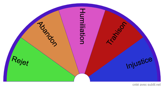  Les 5 blessures de l'âme