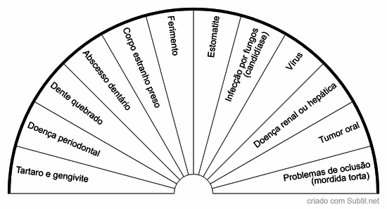 Causas de dor ou desconforto na boca de pets