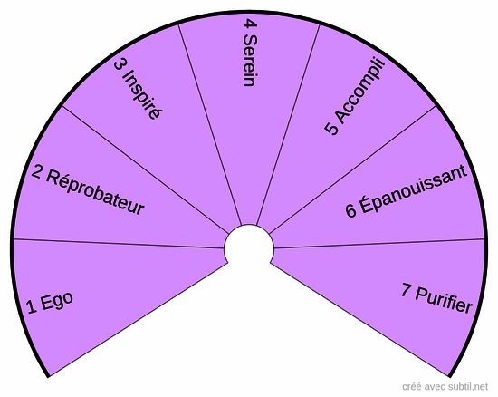 Les niveaux de conscience 