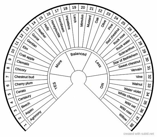 Bach flower remedies