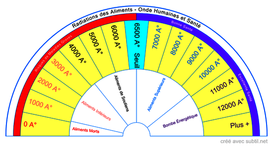 Radiation des Aliments - Onde Humaines et Santé