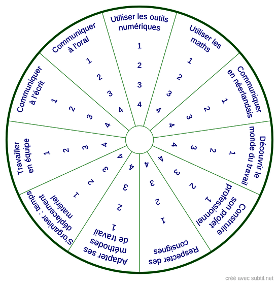 Roue de compétences 