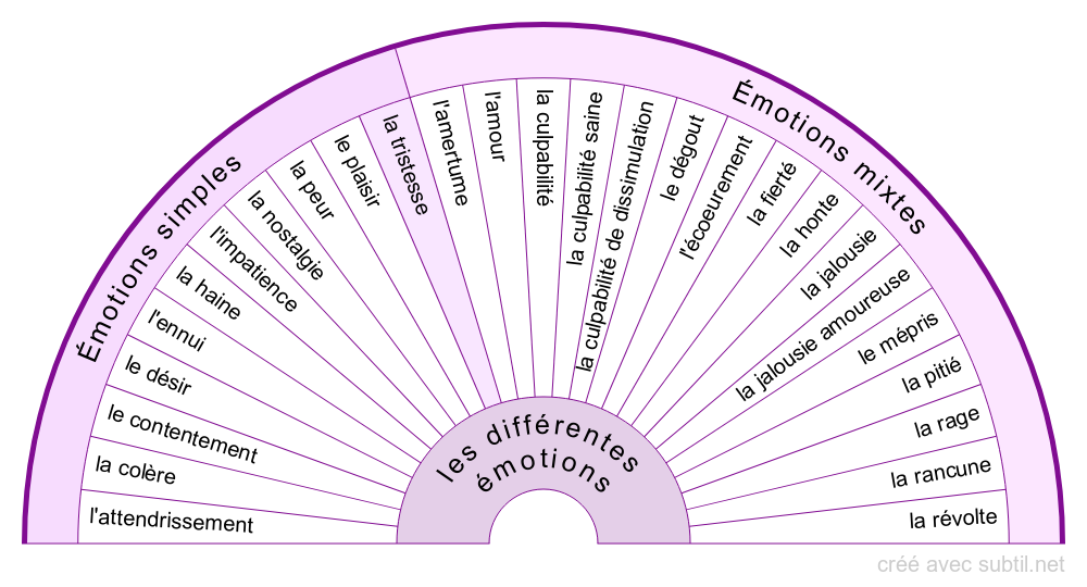 Les émotions 