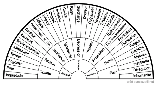 Emotions négatives