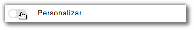 Interruptor: personalización del elemento