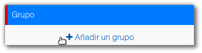 Añadir un grupo