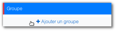 Ajouter un groupe